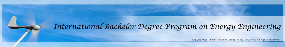 Image of the International Bachelor Program on Energy Engineering, NCKU