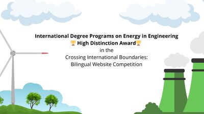 We won the High Distinction Award in the Crossing International Boundaries | Bilingual Website Competition !